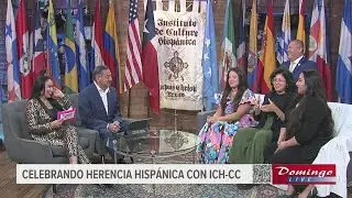 Instituto de Cultura Hispánica talks upcoming Hispanic Heritage events on Domingo Live