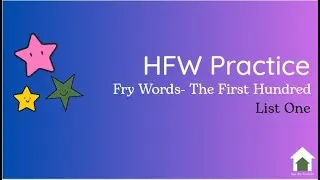 HFW Practice:  First 100 Words - List 1