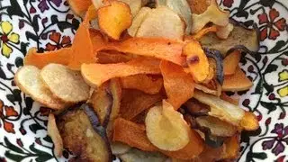 Crispy vegetables snack