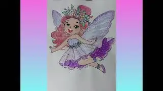 a girl drawing video step by step//drawing video//