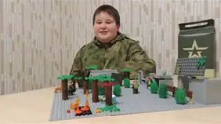 лего s.t.a.l.k.e.r деревня новичков и бункер Сидоровича