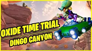Nitrous Oxide Time Trials - Dingo's Canyon - Crash Team Racing: Nitro Fueled