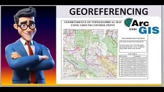 How to georeference a map in ArcGIS