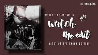 watch me edit #1 (harry potter blend edit) picsart
