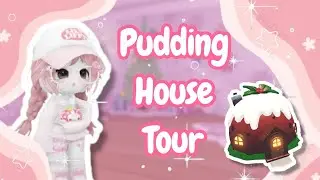 My Christmas Pudding House Tour!! Roblox Adopt Me