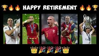 Selamat Pensiun Bek Imut Portugal (PEPE) 🔥🔥🔥 #pepe #portugal #sepakbola #football #fifa #uefa #fyp