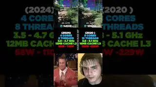 Core i3 14100F vs Core i7 10700K 