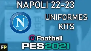 PES 2021 - Uniformes/kits Napoli (22-23) Xbox