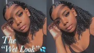 The “Wet Look” On My Type 3 Hair | Anna Kate