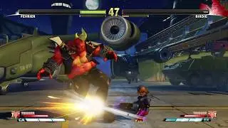 STREET FIGHTER V STORY MODE GAMEPLAY PS4 BIRDIE LOSES TO FEVRIER