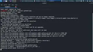 bash: pip :command not found | Kali/Ubuntu Facing error while installing Python Library using pip