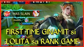 LOLITA GAMEPLAY | PERSTAYM GAMITIN SA RANK GAME | MOBILE LEGENDS