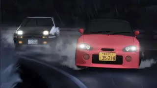 AE86 vs. Cappuccino - [Eurobeat Removed] - (Initial D Fourth Stage)