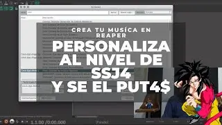Tutorial Reaper en Español - Como Crear  Atajos y Personalizar Barra de Herramientas - Shortcuts