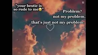 Not my problem?