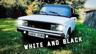 LADA 2105 White and Black