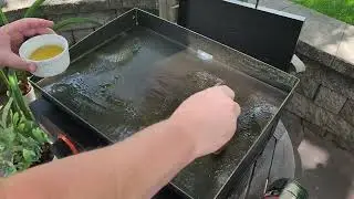 Seasoning the Blackstone Griddle (How to)