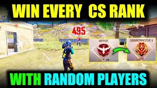 How To Win Every CS Rank With Random Players 😎| Clash Squad Ranked Tips and Tricks | Free Fire