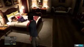 Геймплей игры GTA 5 Sexy Scene - Amanda Masturbates with a Dildo для Xbox 360