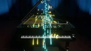 Liebestraum no 3 - Franz Liszt (3D Piano Animation)