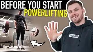 5 PIECES OF ADVICE IF YOU'RE STARTING POWERLIFTING!!