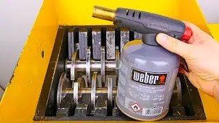 What happens if you put GAS TANK into the SHREDDER?