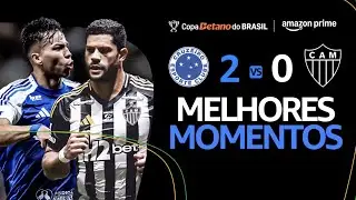 CRUZEIRO 2 x 0 ATLÉTICO-MG | MELHORES MOMENTOS | QUARTAS DE FINAL | COPA DO BRASIL 2025