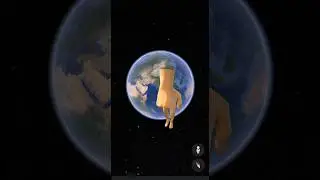 Walking Hand On Google Earth 
