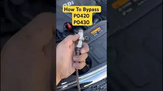How to Fix / Bypass P0420 P0430 Code Cheap! 