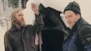 Сибирский отшельник.Он ушел в лес.