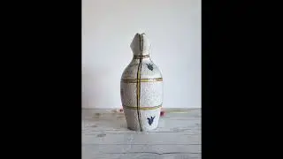 Kurt Tschörner for Ruscha Keramik,  Sculptural Abstract 321 Jug, 1960s-70s, West Germany