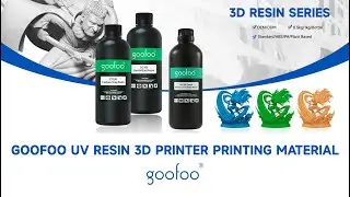 Goofoo Resin and Goofoo LCD printer bring you perfect experience on 3D printing journey.