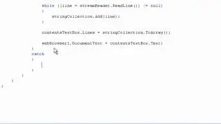 Download plain-text file with the WebClient Class (C#)