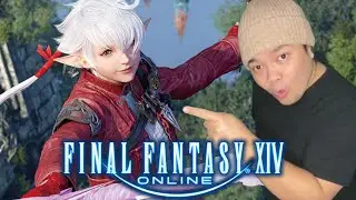 [FFXIV] New Player Reacts to Characters and Pets. There is so much stuff in this game.
