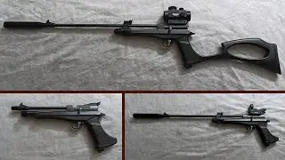 POWERFUL AIR PISTOL-RIFLE STRIKE ONE B024 - 4.5 MM BULLETS (CO2)