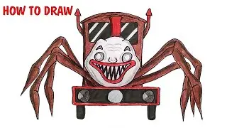 How to draw Choo Choo Charles