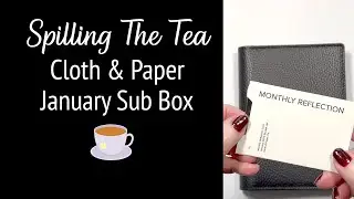 Upgrade Your Cloth and Paper Collection with The January 2024 Sub Box