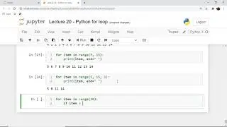 Mega Video | Lecture 20 | The for loop