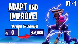How To ADAPT And IMPROVE In Arena - Fortnite Season 3 (Arena Walkthrough Part 1)