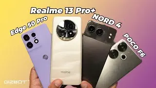 Realme 13 Pro+ vs Nord 4 vs Moto Edge 50 Pro vs Poco F6 🔋 Battery & Performance Test