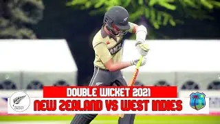 New Zealand vs West Indies | Double Wicket 2021 | 1st Semi Final | Cricket 19 Gameplay 1080P 60FPS