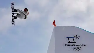 Red Gerard, seventeen, wins men's slopestyle snowboarding gold medal