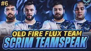 OLD FİRE FLUX TEAM SCRIM TEAMSPEAK! #6 | PUBG MOBİLE