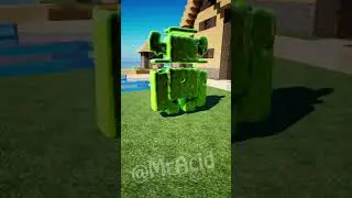 Realistic Warden, but it's a SHREK?! - Minecraft RTX Animation 