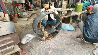 Incredible 13 year boy Manufacturing powerful Exhaust fan