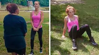 Karen Gets Her Face BEATEN After Punching The WRONG Woman..