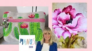 Manos a la Obra TV 2020 Programa 14 Pintar Flores - Bolsito Bordado