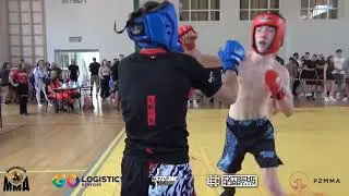 ALMMA 243 Pyrzyce Junior PK 55 kg Opuchowicz G vs Niedziółka P