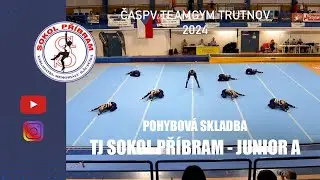 ČASPV Teamgym Trutnov 2024 │TJ Sokol Příbram - Junior A│Pohybová skladba