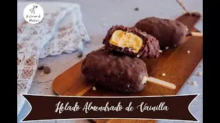Almond Vanilla Ice Cream | Homemade Magnum Ice Cream without Refrigerator